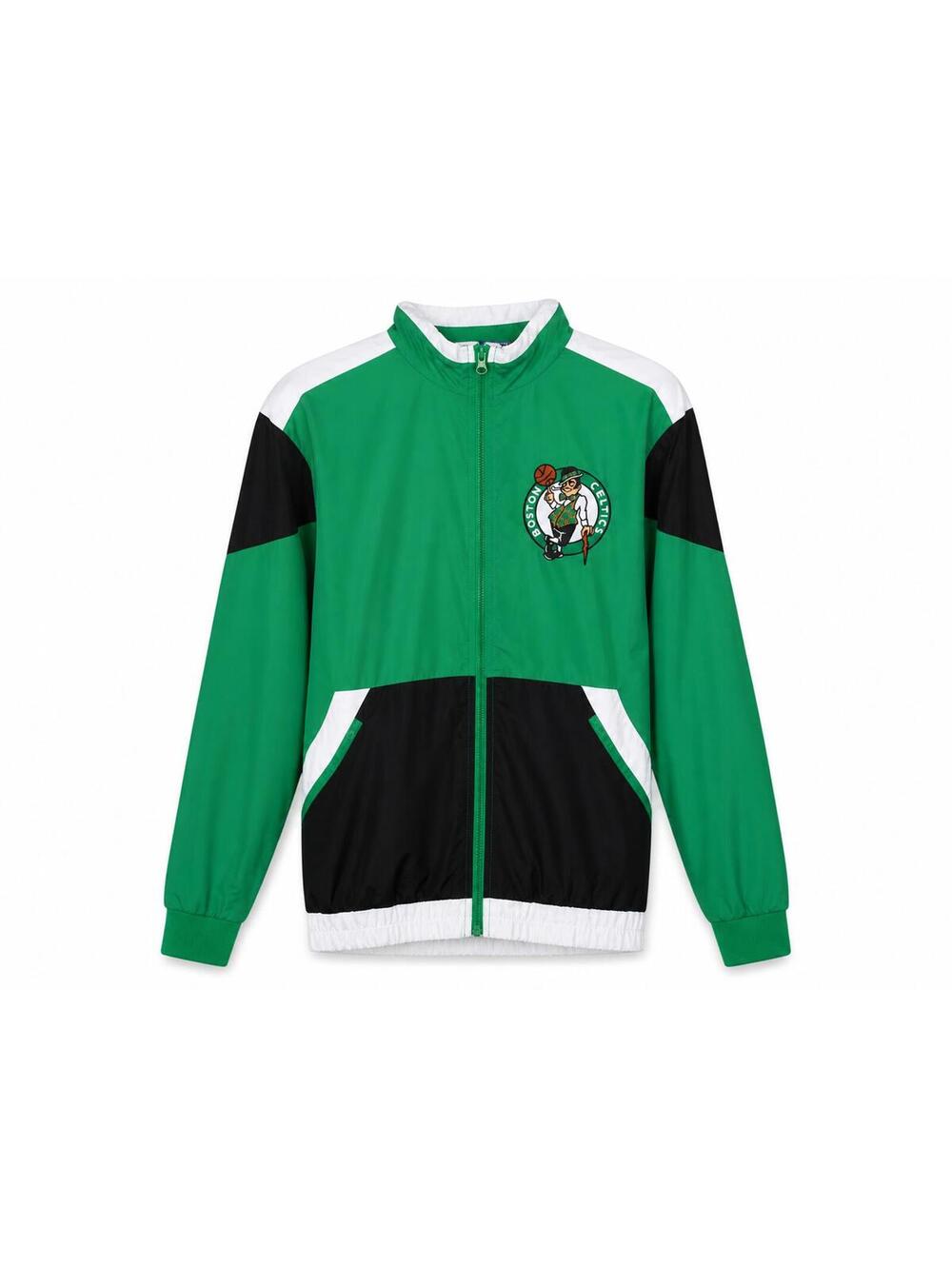 Boston Celtics Vintage Windbreaker Jacket XL New